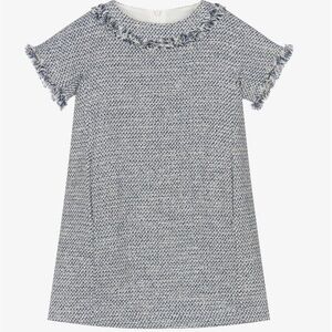 EVERYTHING MUST GO | Il Gufo Girls Blue and White Dress